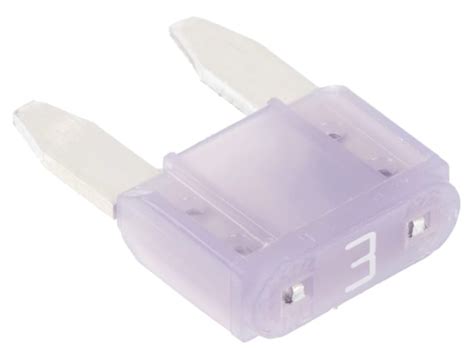 0297003.WXNV Littelfuse | Littelfuse 3A Purple Blade Car Fuse, 32V dc ...