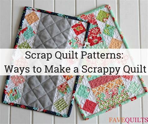 Scrap Quilting Tutorials 的图像结果