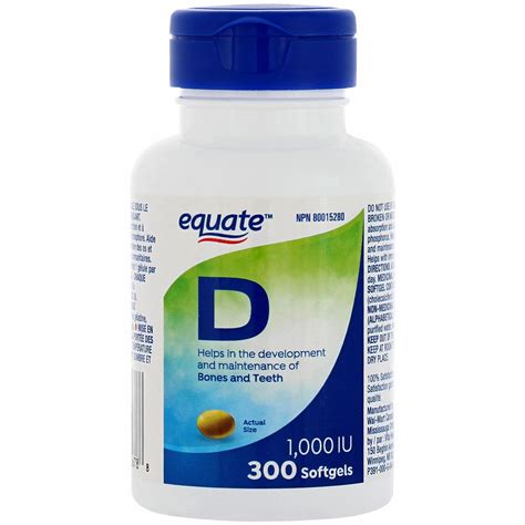Equate Vitamin D 1000 IU - CTC Health
