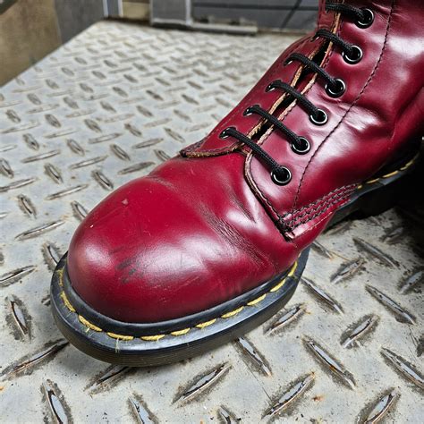 [MADE IN ENGLAND] "Dr.Martins" 8 Eye Boots ドクターマーチン 8ホール UKパンク モッズ スキンズ ...