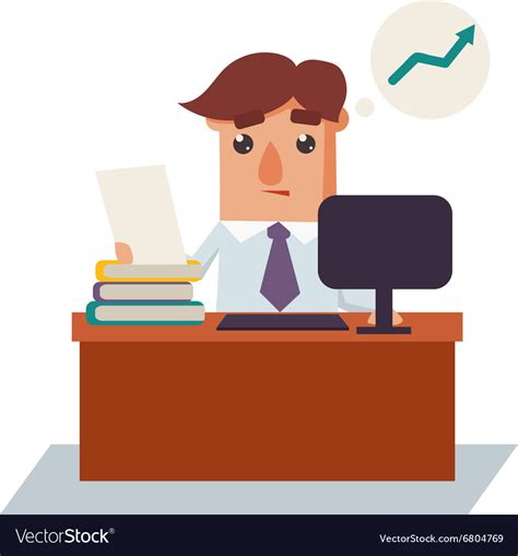 Business Man Thinking Cartoon 的图像结果