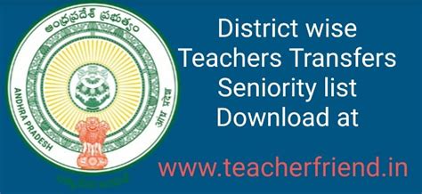 Guntur District Teachers Transfers Cader wise Seniority list - Website ...