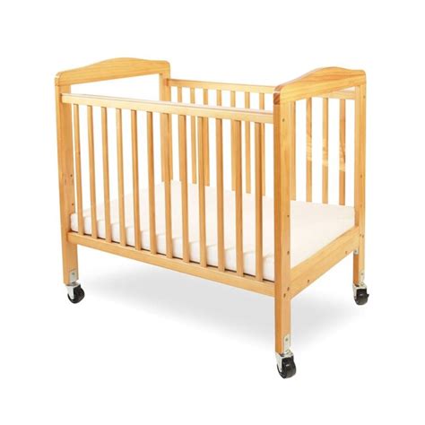 L.A. Baby LA Baby Cribs Natural Mini Crib at Lowes.com