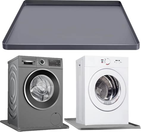 Amazon.com: Washing Machine Silicone Mat Washer Drain Pan, Washer Tray ...