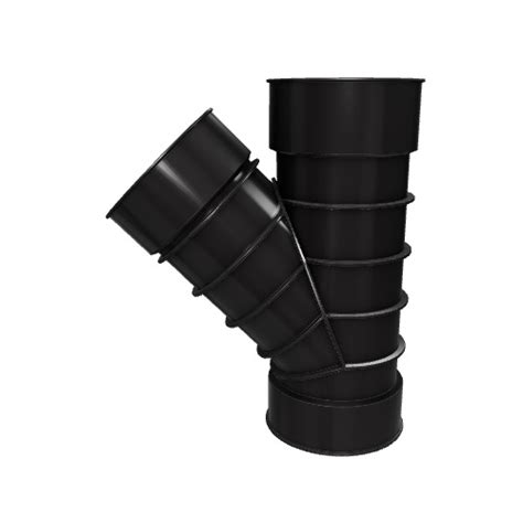 ADS 4-in x 4-in 45-Degree Corrugated Wye Fittings 0422AA at Lowes.com