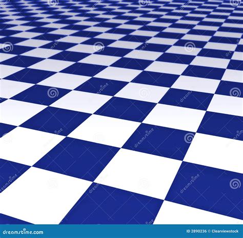 Blue and white floor tiles stock illustration. Illustration of deco ...