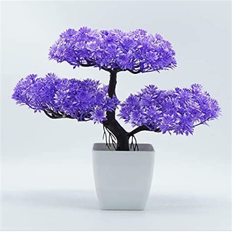 Buy Dekorly Living Room Decor Small Fake Plant Artificial Bonsai Tree ...