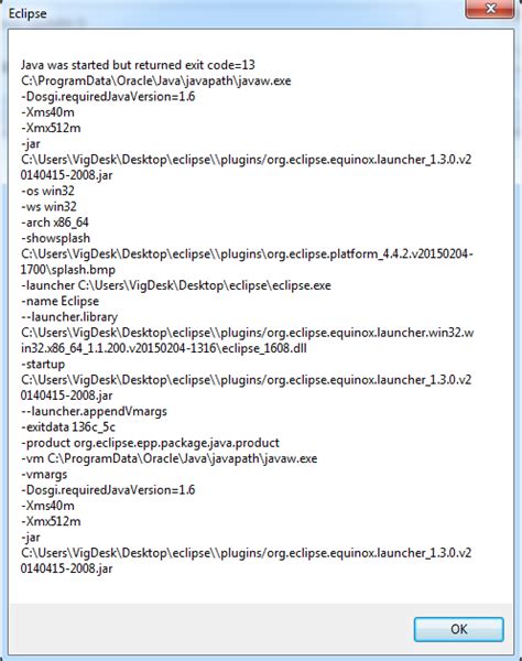 Image result for The Selection Cannot Be Launched Eclipse Error