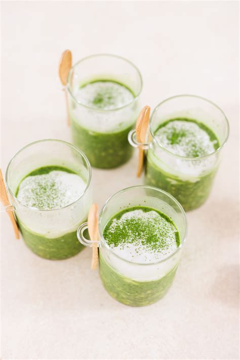 Matcha Overnight Oats with Protein Powder Recipe | Veggiekins Blog