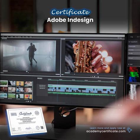 Adobe Indesign Certificate– Academy Certificate