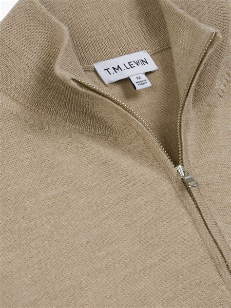 The Merino Wool Quarter-Zip – T.M.Lewin