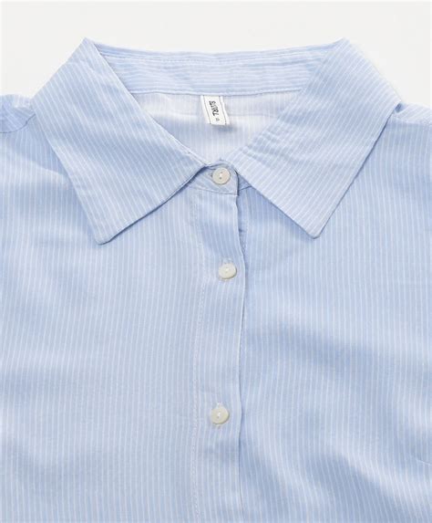 Blusa mujer celeste sin mangas - TRICOT