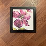 Jardin Bird Framed Painting/Posters for Room Decoration, Set of 4 Black ...