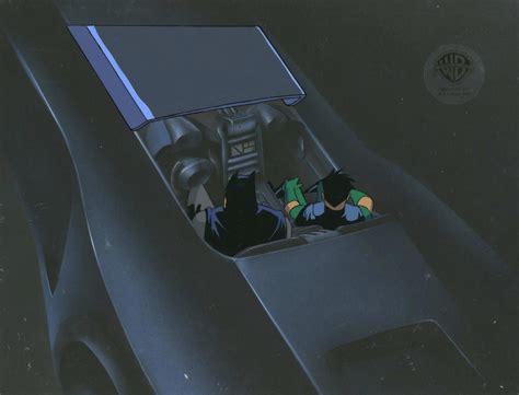 DC Comics Studio Artists - Batman TAS Original Cel and Background ...