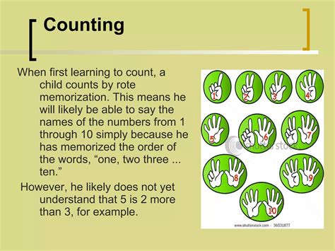 Early childhood mathematics and development | PPT