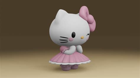 👋 Hello kitty・ STL File for 3D printing・Cults