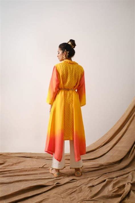 Mango Ombre Bandhani Cowl Tunic – Aditi Somani