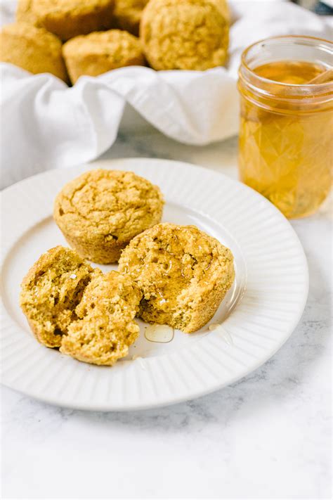 Maple Cornbread Muffins - Nourished By Nutrition