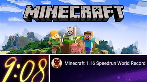 Image result for Minecraft Speedrun World Record