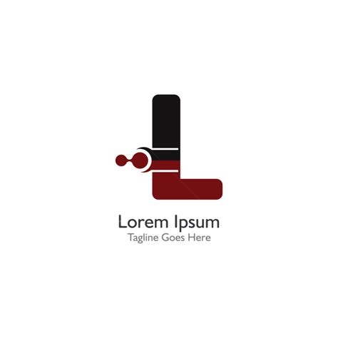 Gambar Huruf L Dengan Logo Kreatif Antom Atau Desain Template Simbol, Struktur, Jenis Logo ...