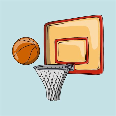 Basketball hoop cartoon Images - Free Download on Freepik