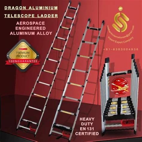 Aluminium Extension Ladder - 4.4x4.4 M Aluminium Multi-purpose Double ...