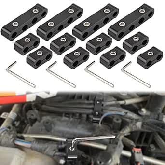 12pc Car Engine Spark Plug Wire Separator Divider Set for 8mm 9mm 10mm ...