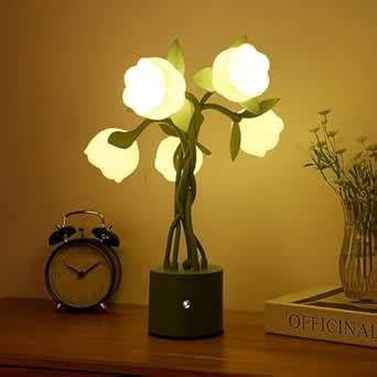 Buy The Better Home Flower Table Lamps | Iron Body | Aesthetic Design ...