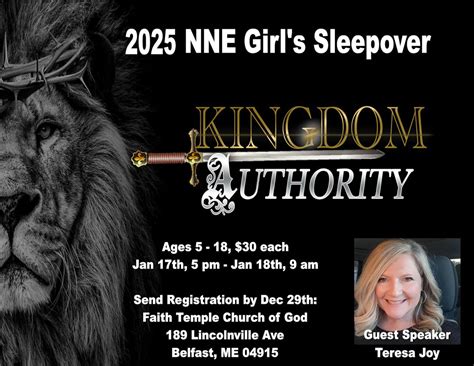 2025 NNE Girls Sleepover, 189 Lincolnville Ave, Belfast, ME 04915-7402 ...