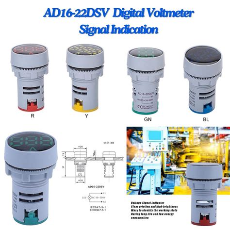 Buy Precise AC Voltage Measure Digital Voltmeter | Makerbazar