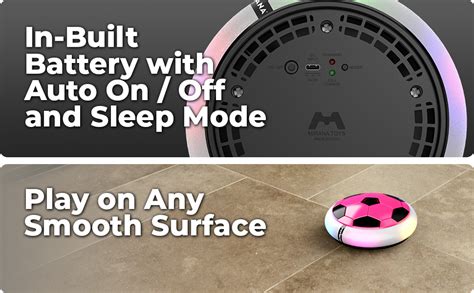 Buy Mirana C-Type USB Rechargeable Hover Football Indoor Floating ...