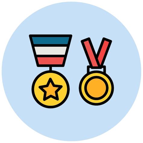 Military decoration icon vector image can be used for award events ...