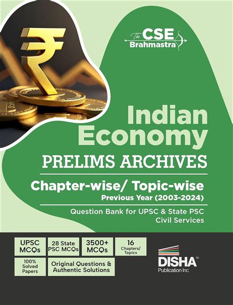 Buy Disha Indian Economy Prelims Archives - Chapter-wise/ Topic-wise ...