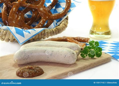 Veal sausage stock photo. Image of germany, bavaria, lozenge - 15017142