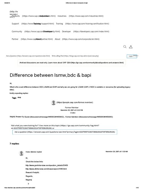 LSMW Vs BAPI 的图像结果