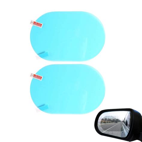 CarFrill Anti-Fog Film for Car Rear View Mirror - Waterproof, Anti ...