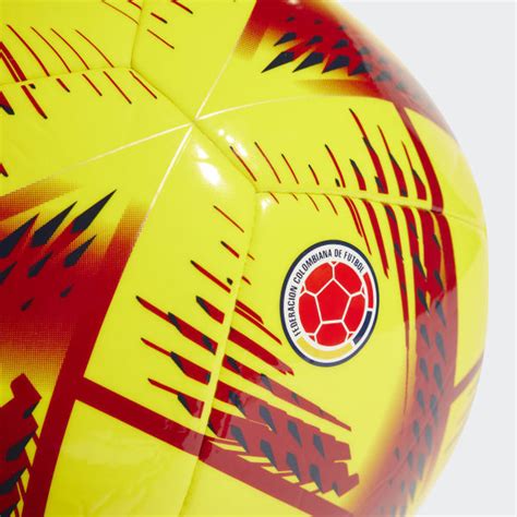 adidas Colombia Al Rihla Club Ball - Yellow | Free Shipping with adiClub