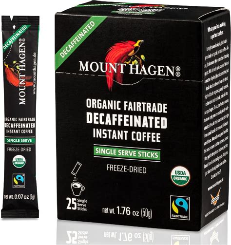 Amazon.com : Mount Hagen 250 Count Single Serve Instant Coffee Packets ...
