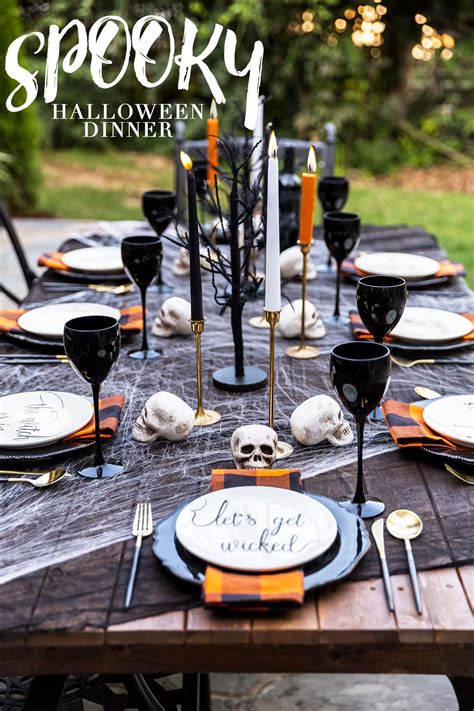 Adult Halloween Party Decorations & Halloween Menu Ideas