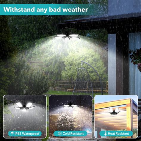 Buy AGPTEK Solar Shed Lights Indoor Outdoor, Work in Daylight Solar ...