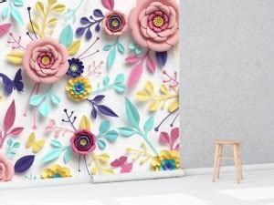 Decor World Vinyl Decorative White, Multicolor Wallpaper Price in India ...