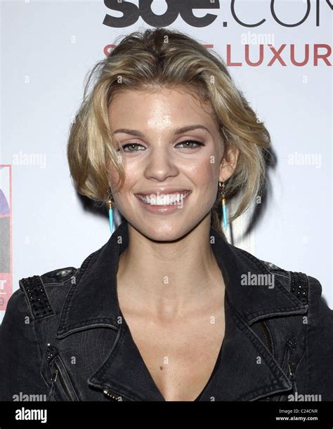 AnnaLynne McCord SBE's Hyde Lounge Grand Opening At The Staples Center ...