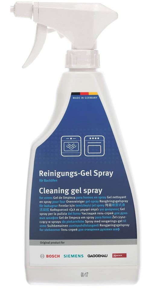 Bosch Siemens Cleaning Gel Spray for Oven : Amazon.in: Health ...