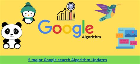 5 major Google Search Algorithm Updates in 2021