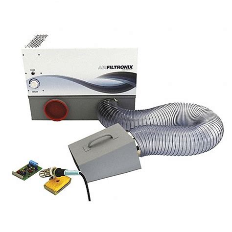 GLAS-COL, 173 cfm, 5 ft Hose Lg, Fume Extractor - 60AG10|200A HS3000A1 ...