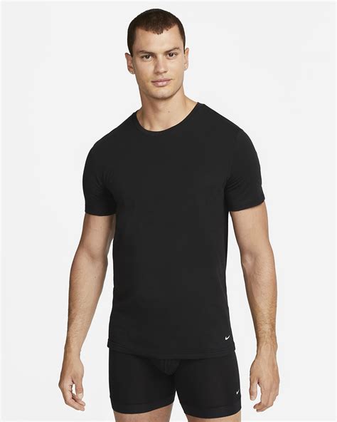 Nike Dri-FIT Essential Cotton Stretch Men's Slim Fit Crew Neck ...