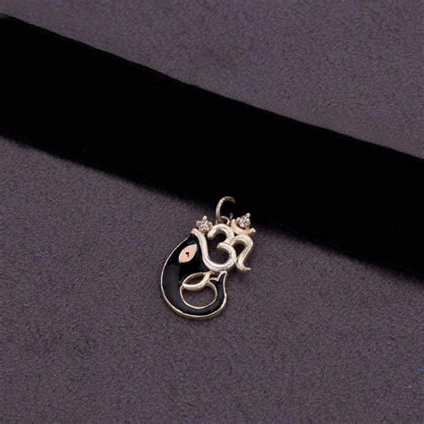 Black Choker Necklace With Beautiful Ganesh Design – VOYLLA