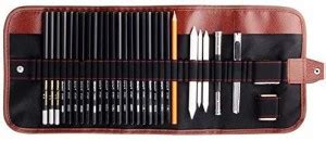 Flipkart.com | SYGA Sketch Pencil Set, 29 Pieces Charcoal Pen Eraser ...