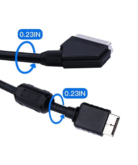 HTDYOO RGB SCART Cable Compatible for PS1/2/3(3.28 India | Ubuy