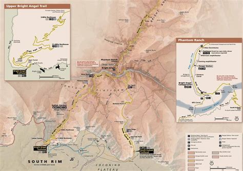North Kaibab Trail - Distance, Length & Map, Grand Canyon National Park